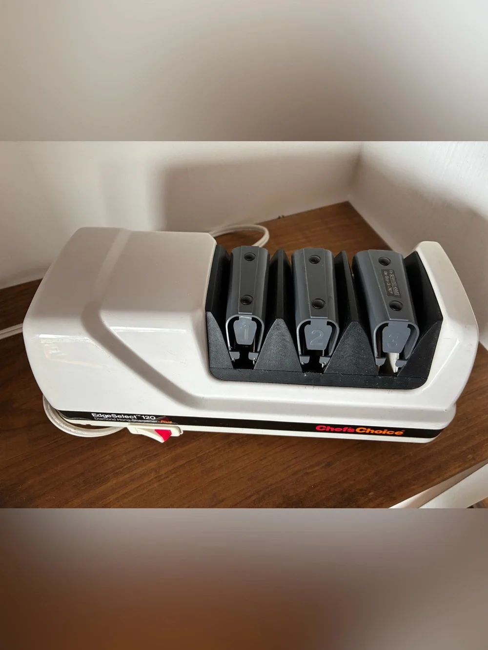 Chef’sChoice EdgeSelect 120 Diamond Hone Plus Electric Knife Sharpener